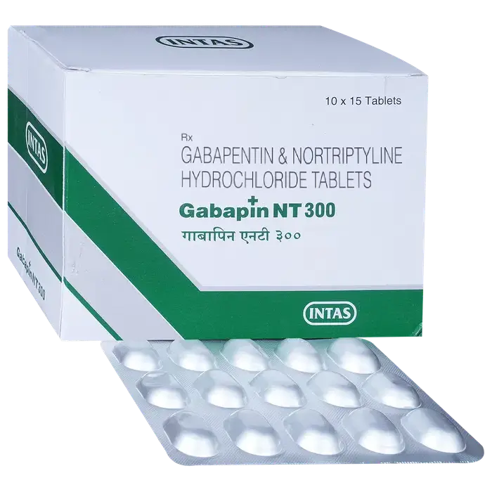 Gabapin NT 300mg/10mg Tablet